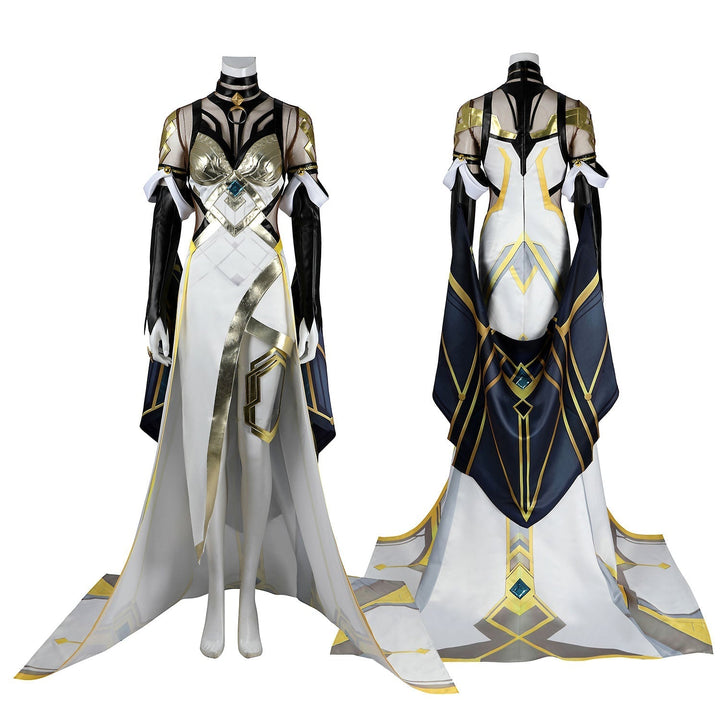 [ylevol] Game LOL Mel Piltover Councillor Female Cosplay Costumes