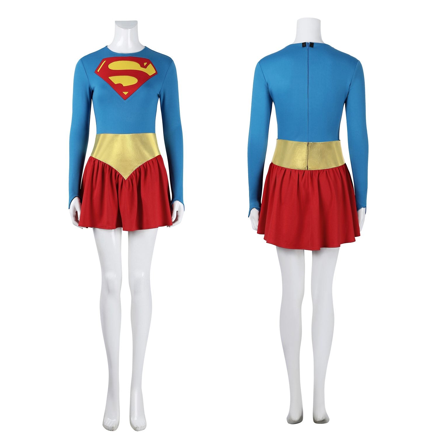 [ylevol] Supergirl Woman of Tomorrow Manga version Superman Cosplay Costumes