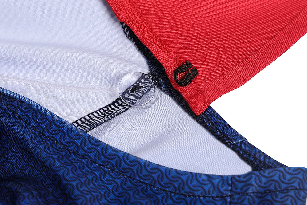 [ylevol] Superman and Lois Clark Kent Male Jumpsuit Cosplay Costumes