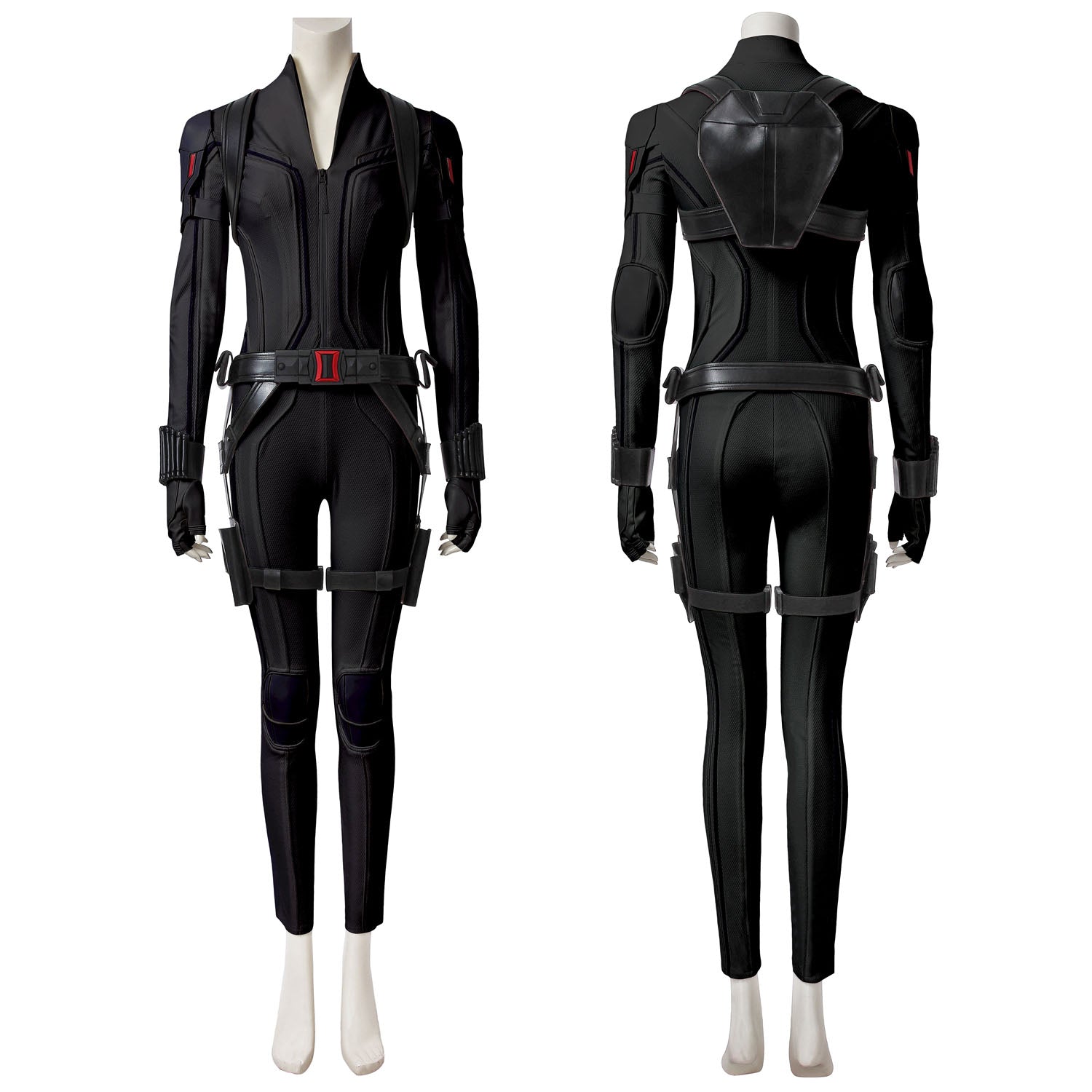 [ylevol] Black Widow Natasha Romanoff Black Suit Female Cosplay Costumes