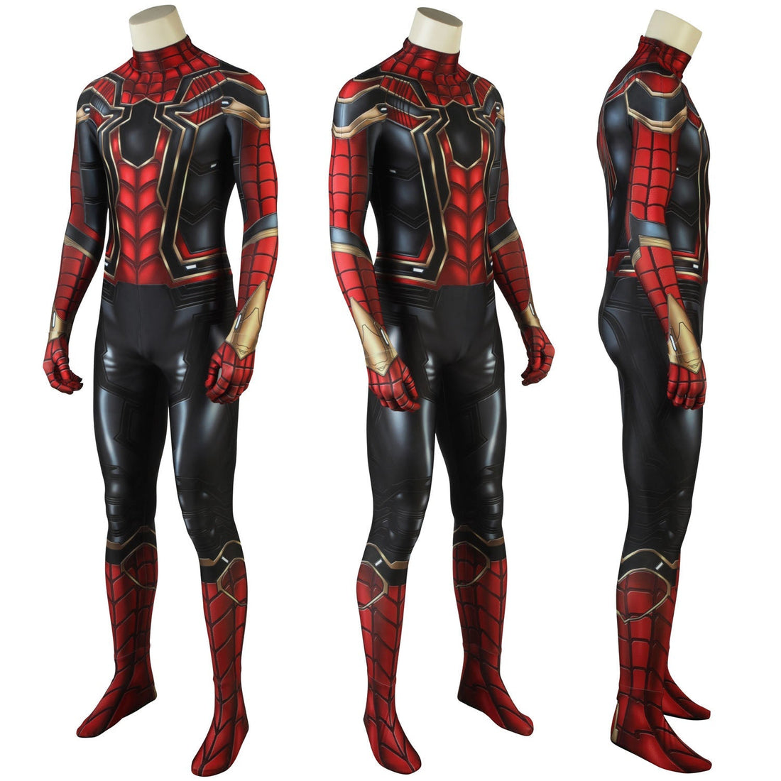 [ylevol] Infinity War Peter Parker Spider-Man Male Jumpsuit Costumes