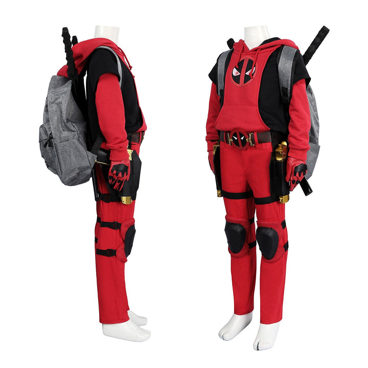 [ylevol] Deadpool & Wolverine Dogpool Deadpool KID Full Set Cosplay Costumes