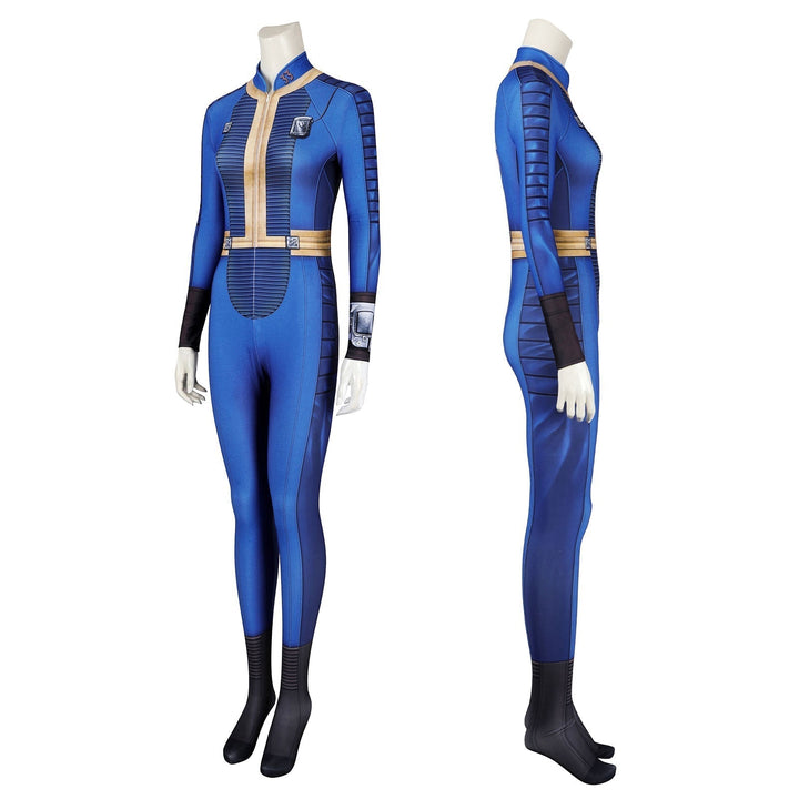 [ylevol] Fallout Vault No. 33 Season 1 Lucy Female Jumpsuit Costumes
