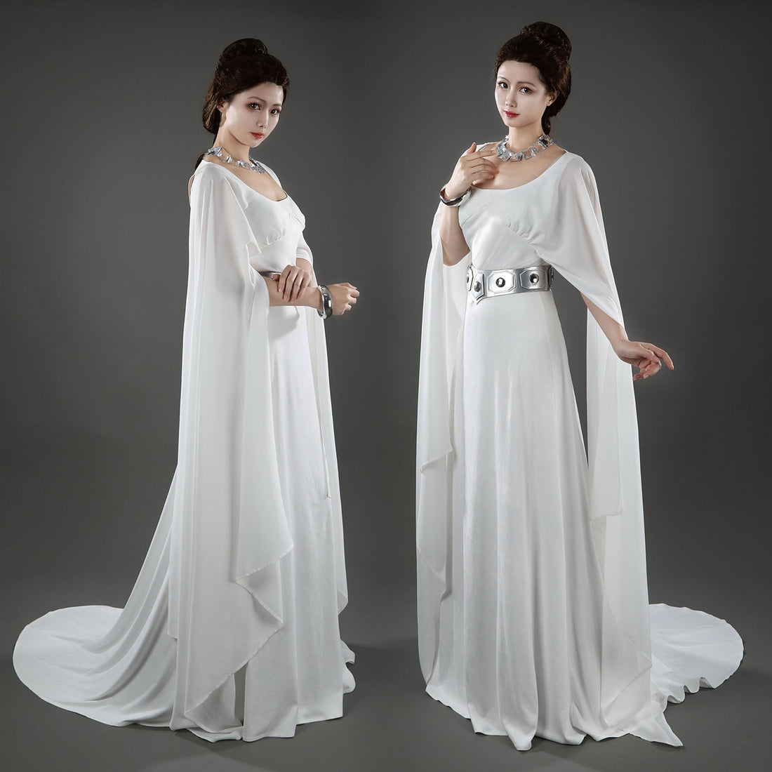 [ylevol] Star Wars 4 A New Hope Princess Leia Dress Cosplay Costumes