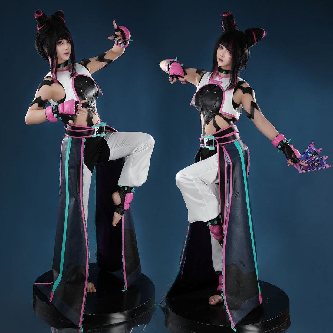 [ylevol] Overwatch 2 X Street Fighter 6 Juri Kiriko Cosplay Costumes
