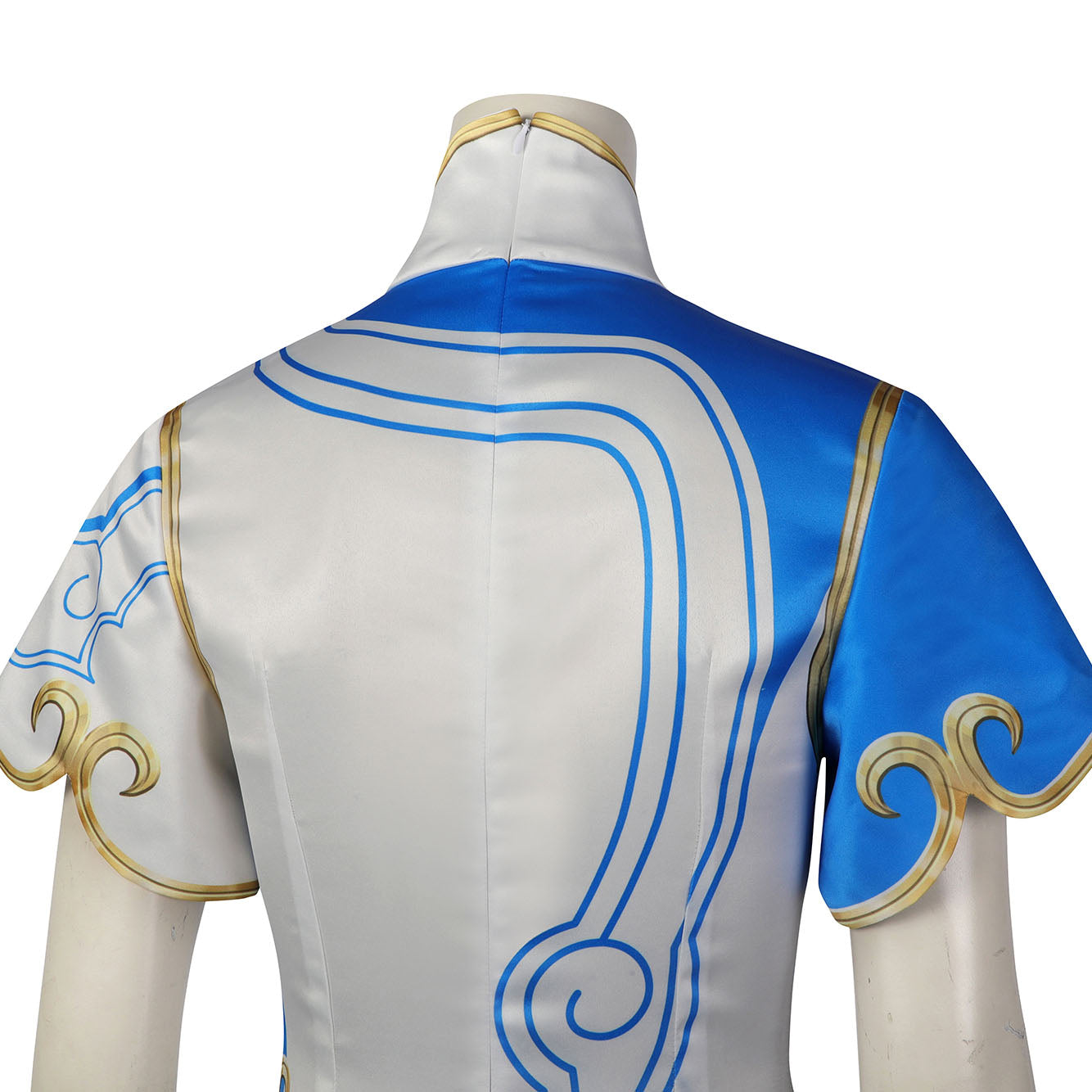 [ylevol] Street Fighter 6 Chun Li Female Blue and White Cosplay Costumes