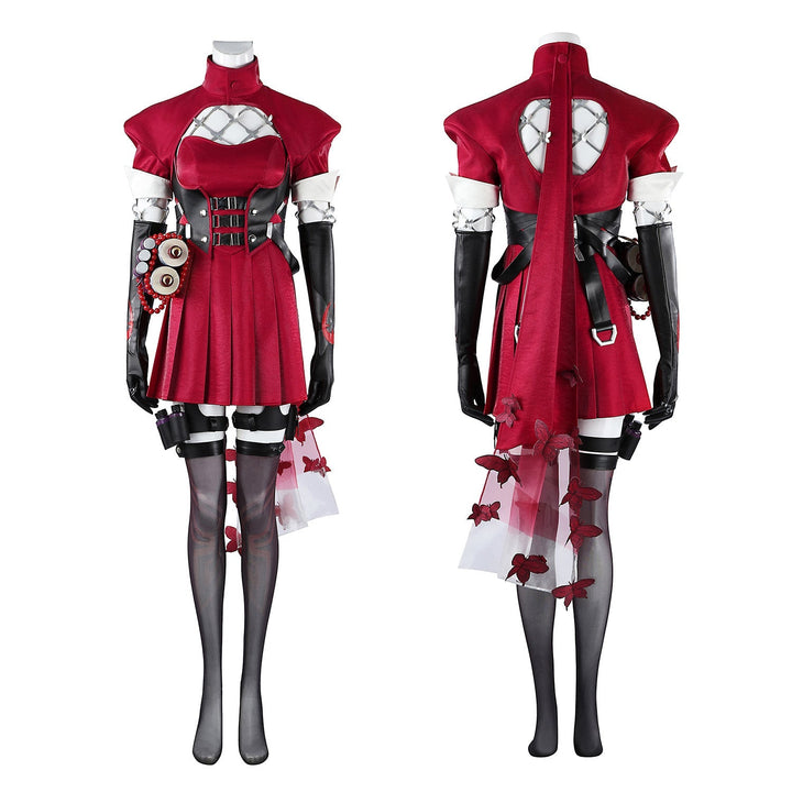 [ylevol] Marvel Rivals Psylocke Blood Kariudo Skin Full Set Cosplay Costumes