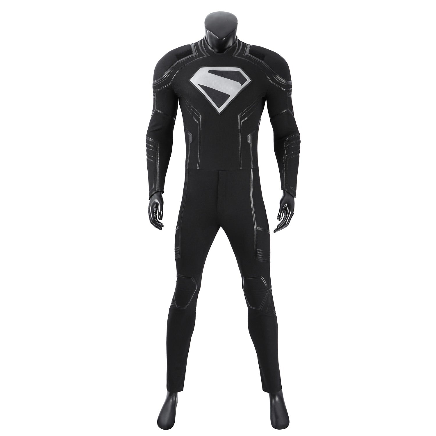 [ylevol] Superman Legacy Clark Kent Black Suit Top Cosplay Costumes