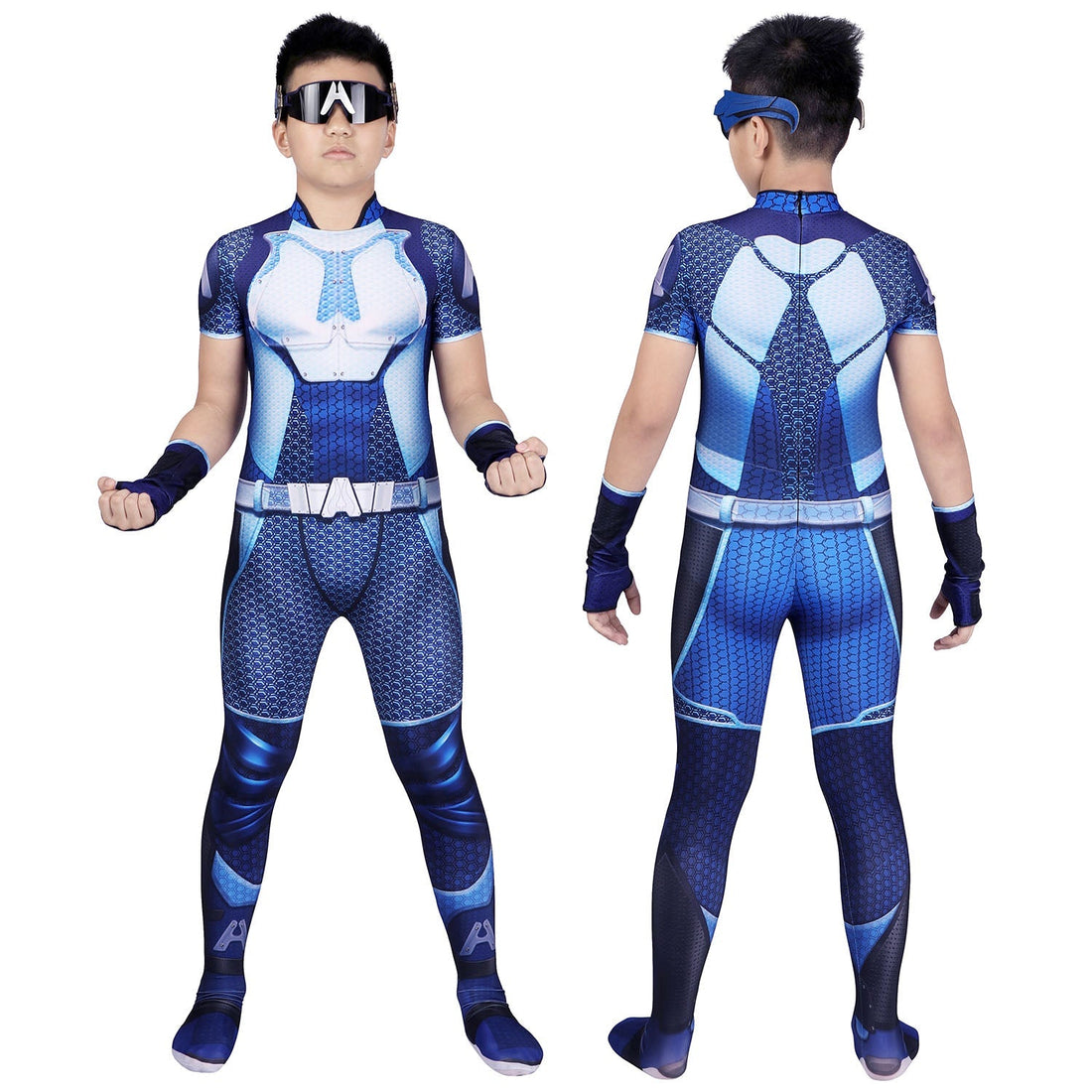 [ylevol] The Boys A-train Kids Jumpsuit with Glasses Cosplay Costumes