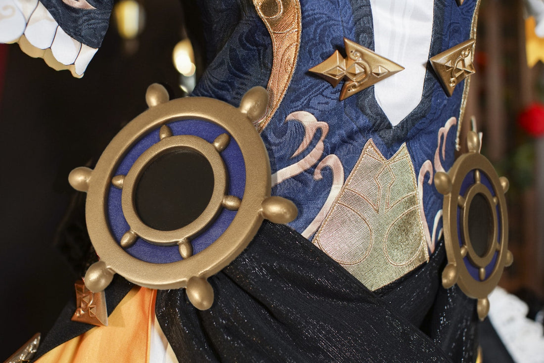 [ylevol] Game Genshin Impact Navia Full Set Top Level Cosplay Costumes