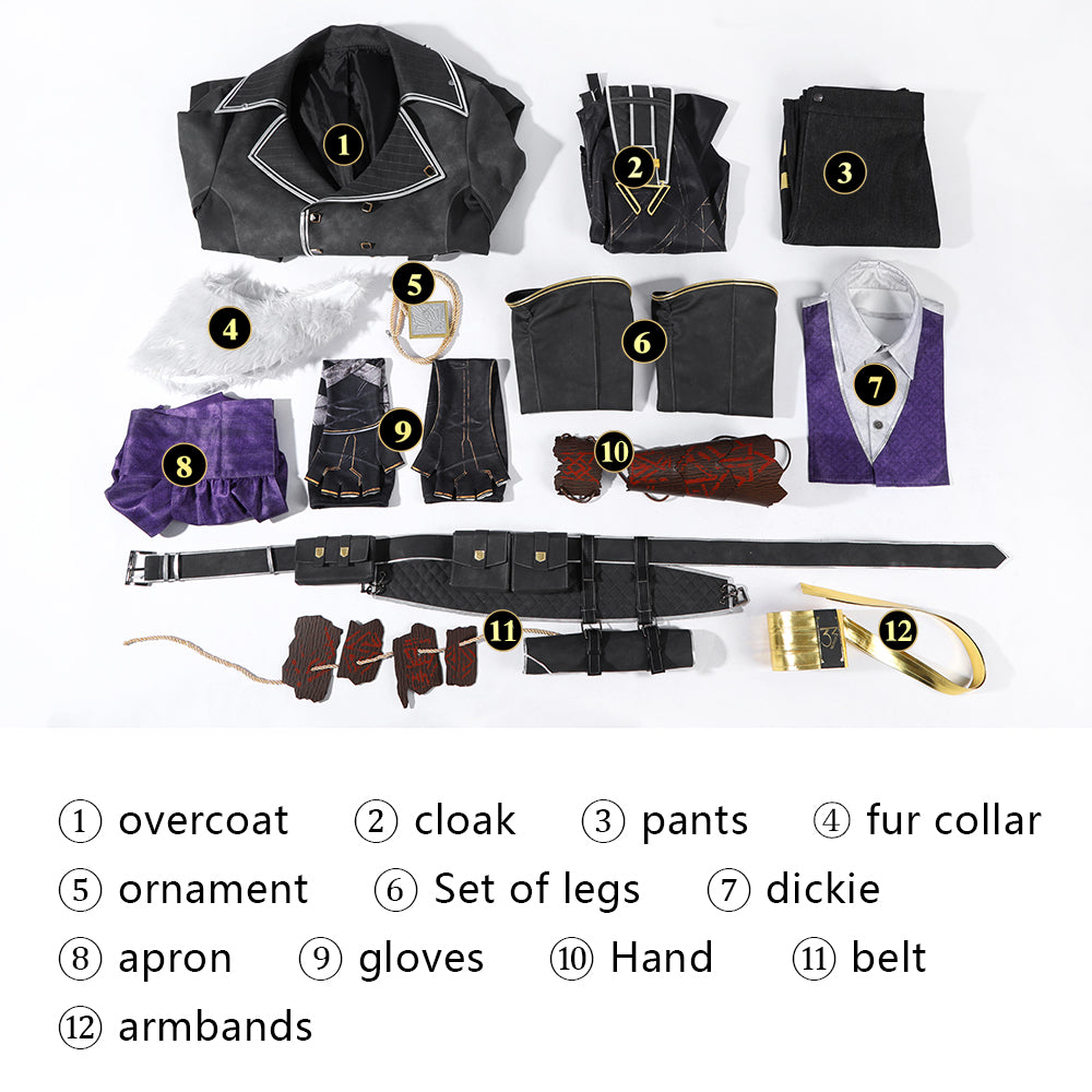 [ylevol] Clair Obscur: Expedition 33 Verso Full Set Male Cosplay Costumes