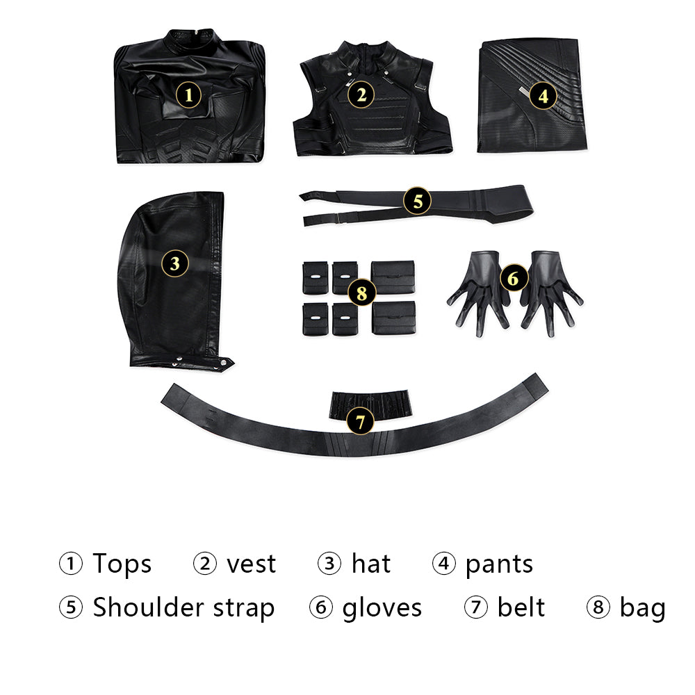 [ylevol] Thunderbolts Ghost Leather Full Set Top Level Cosplay Costumes