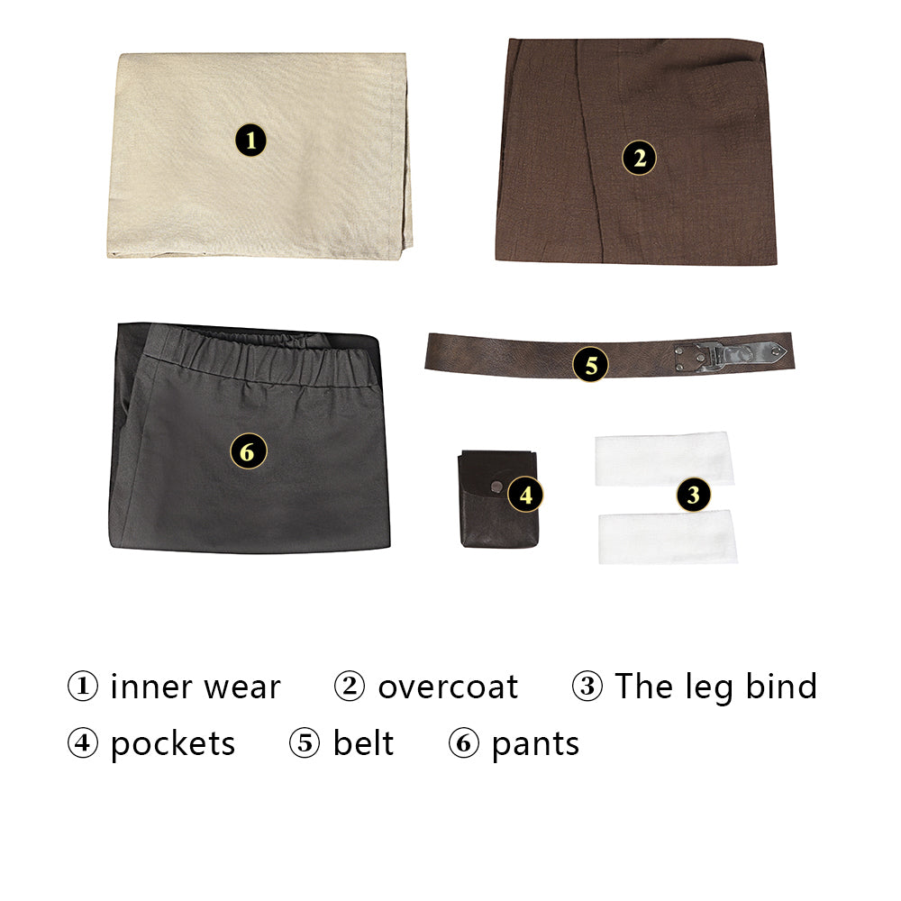 [ylevol] Star Wars Obi-Wan Kenobi 2022 Jedi Male Cosplay Costumes