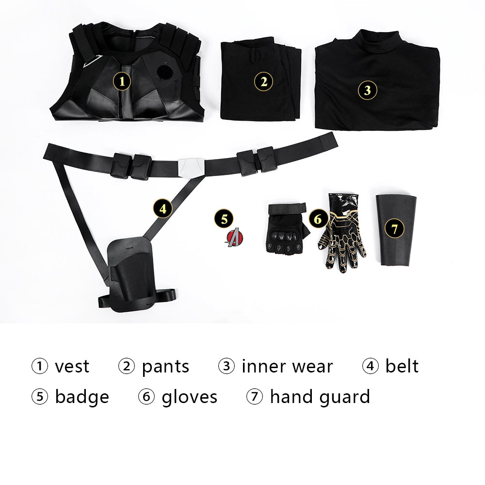 [ylevol] Avengers Winter Soldier Bucky Barnes New Top Cosplay Costumes