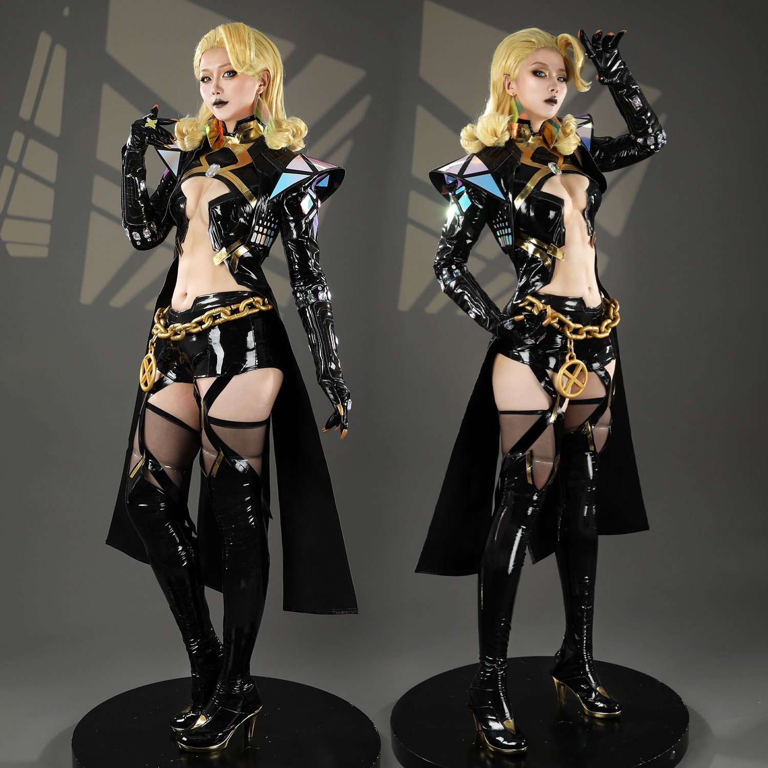 [ylevol] Marvel Rivals White Queen EMMA FROST X-REVOLUTION Top Cosplay Costumes