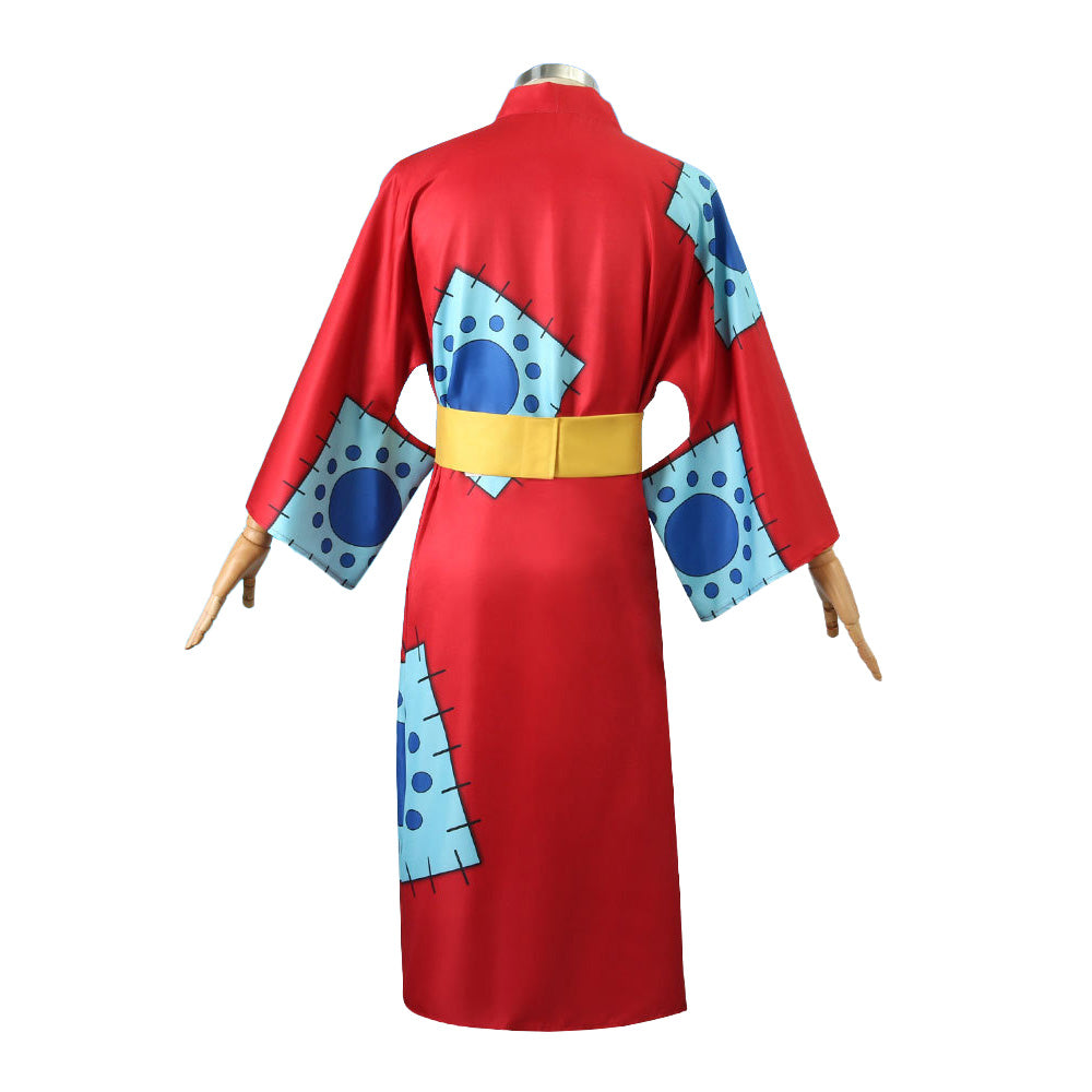 [ylevol] Anime Navigation Wano Country Monkey D. Luffy Kimono Cosplay Costumes