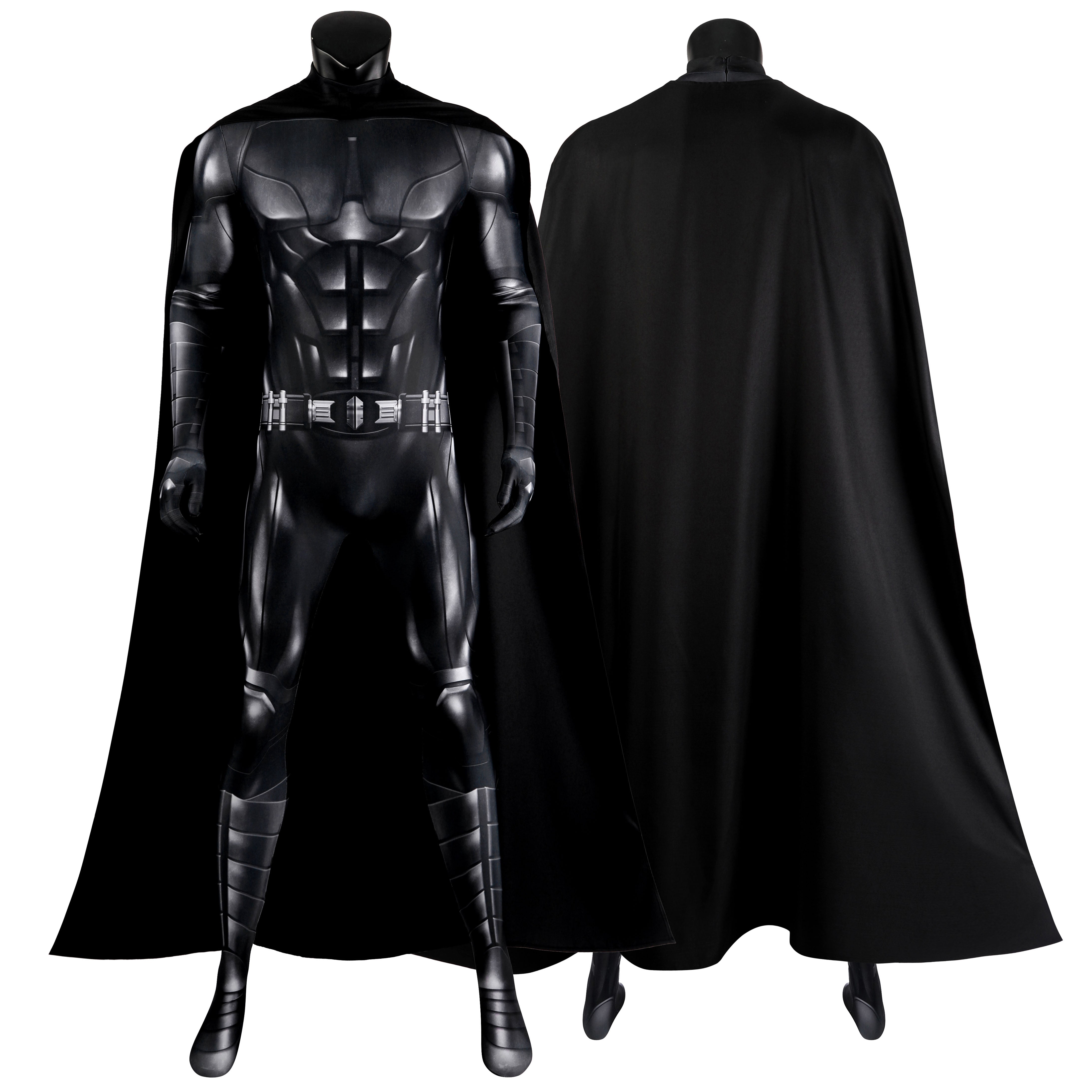 [ylevol] The Flash Batman Bruce Wayne Michael Keaton Male Jumpsuit Cosplay Costumes