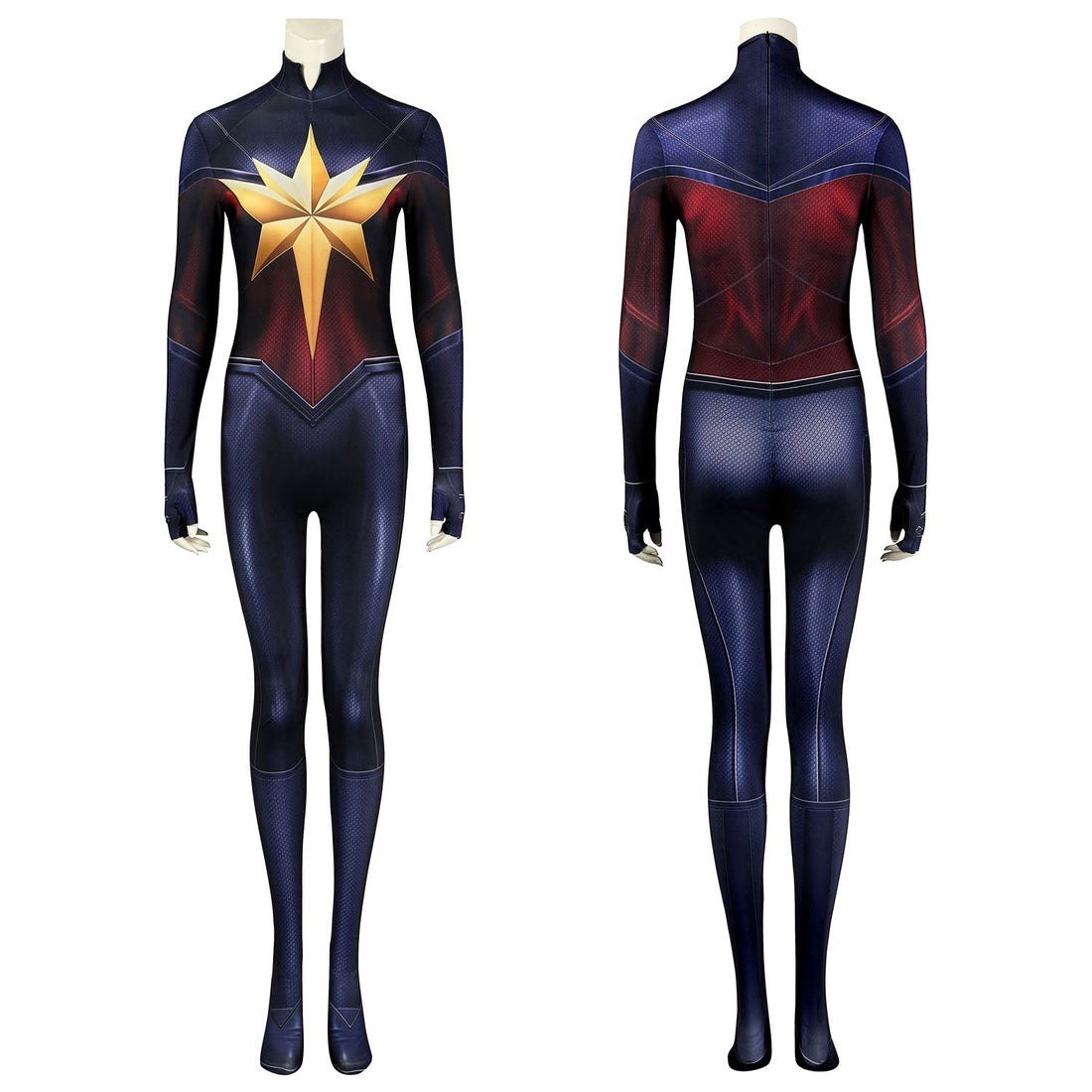 [ylevol] The Marvels Captain Marvel 2 Carol Danvers Jumpsuit Costumes