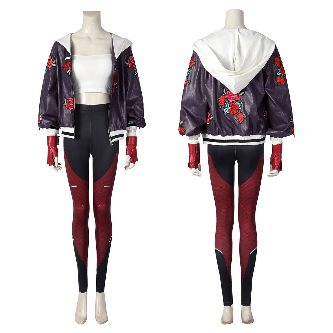 [ylevol] Overwatch 2 OW Kiriko Leather Outfit Female Cosplay Costumes