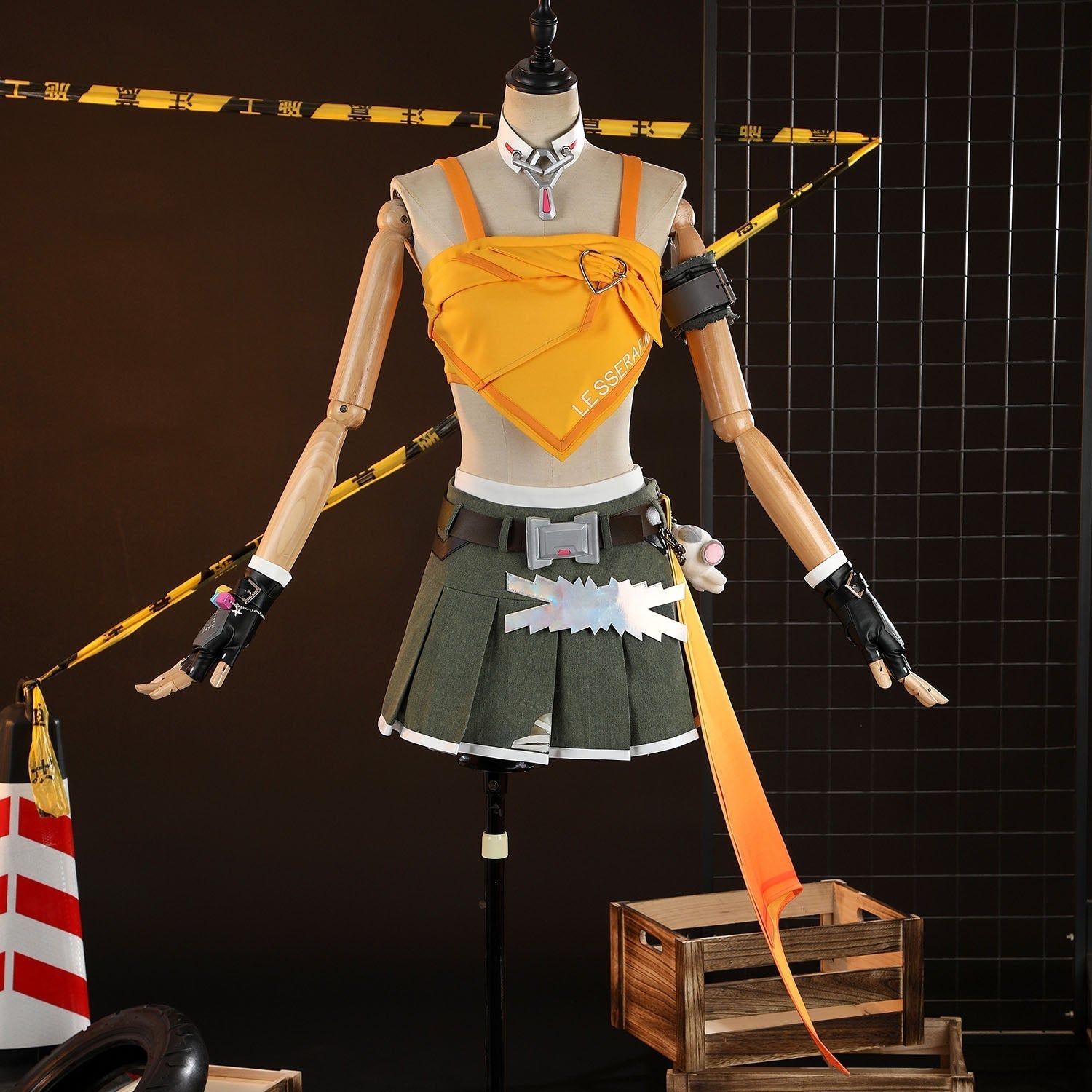 [ylevol] Overwatch 2 X LE SSERAFIM FEARLESS Mercy Cosplay Costumes