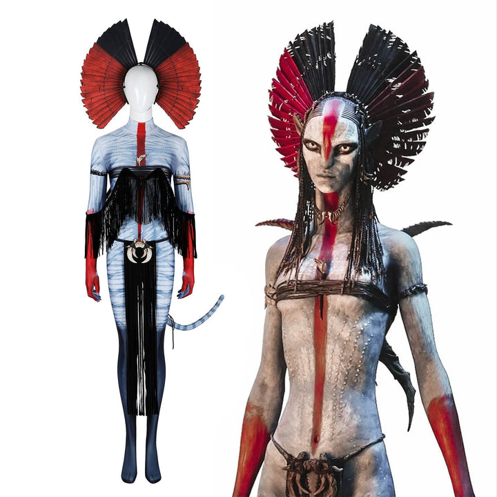 [ylevol] Avatar 3: Fire and Ash Varang Female Jumpsuit Cosplay Costumes