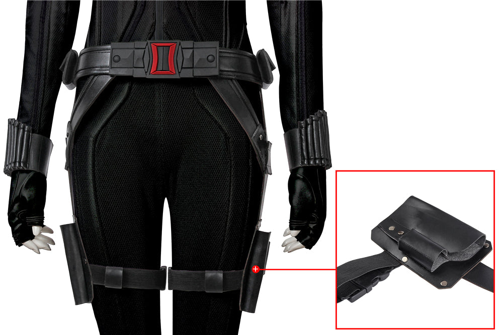 [ylevol] Black Widow Natasha Romanoff Black Suit Female Cosplay Costumes