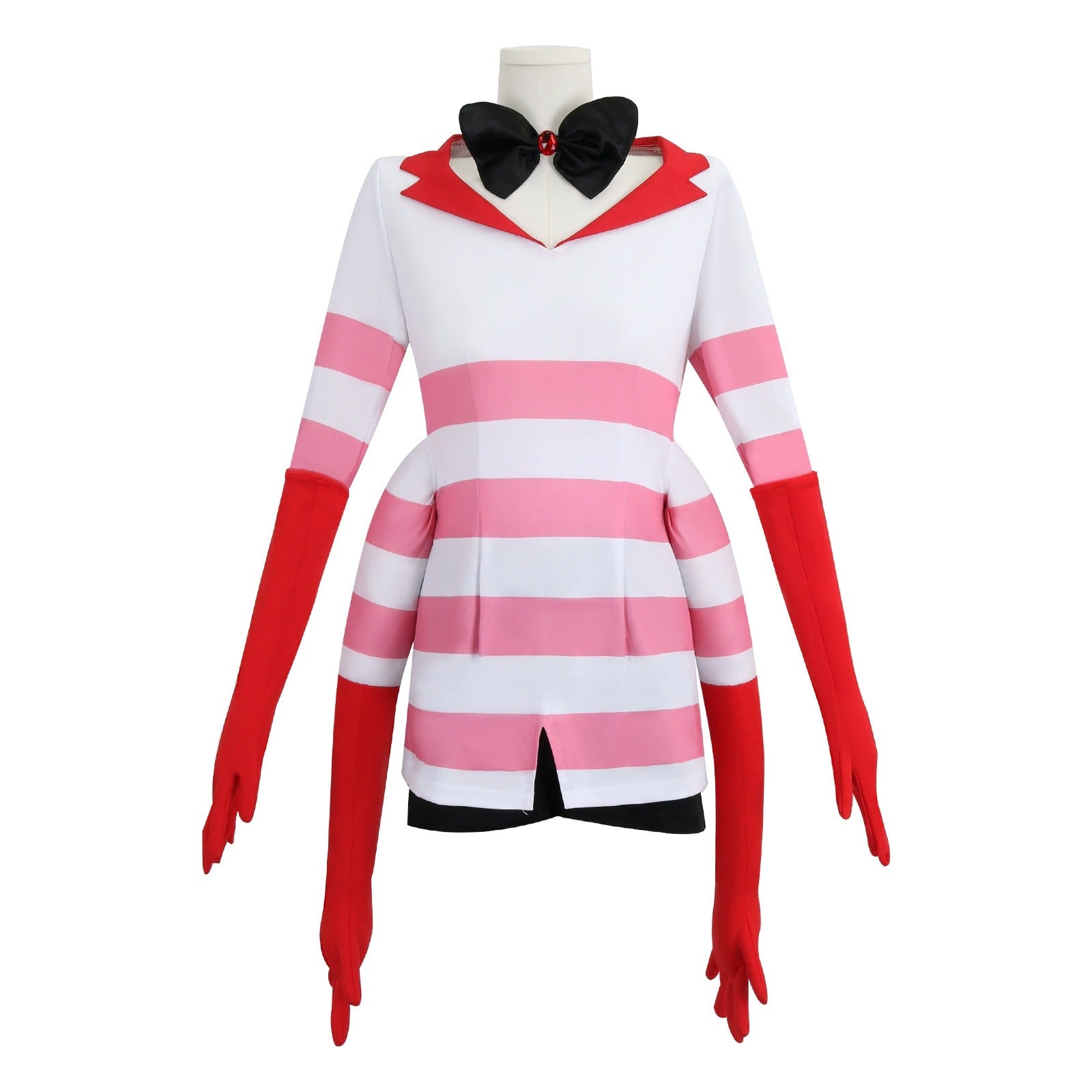 Hazbin Hotel Angel Dust Dress Outfit Full Set Cosplay Costumes