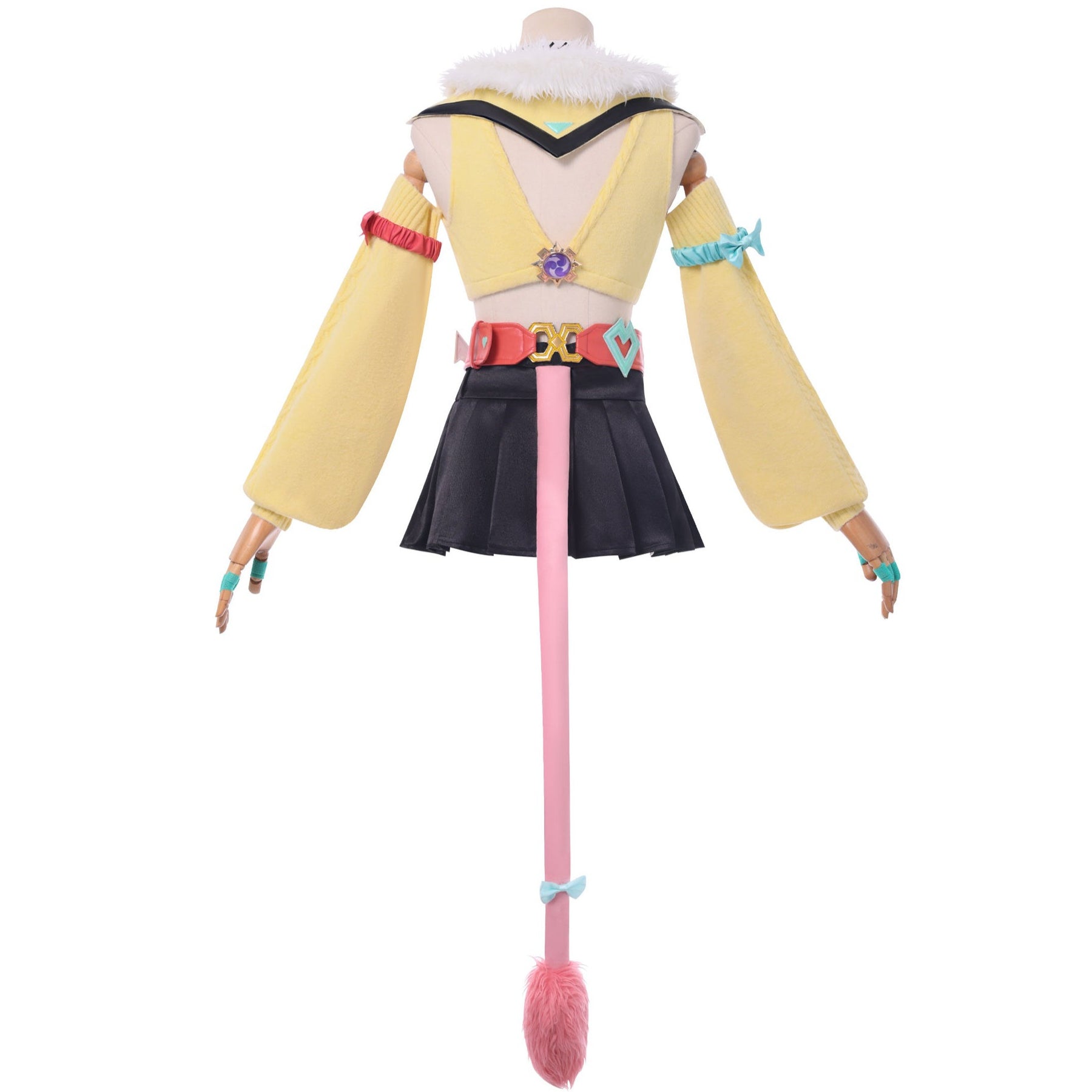 [ylevol] Genshin Impact Varesa Shirt Skirt Tail Fullset Cosplay Costumes