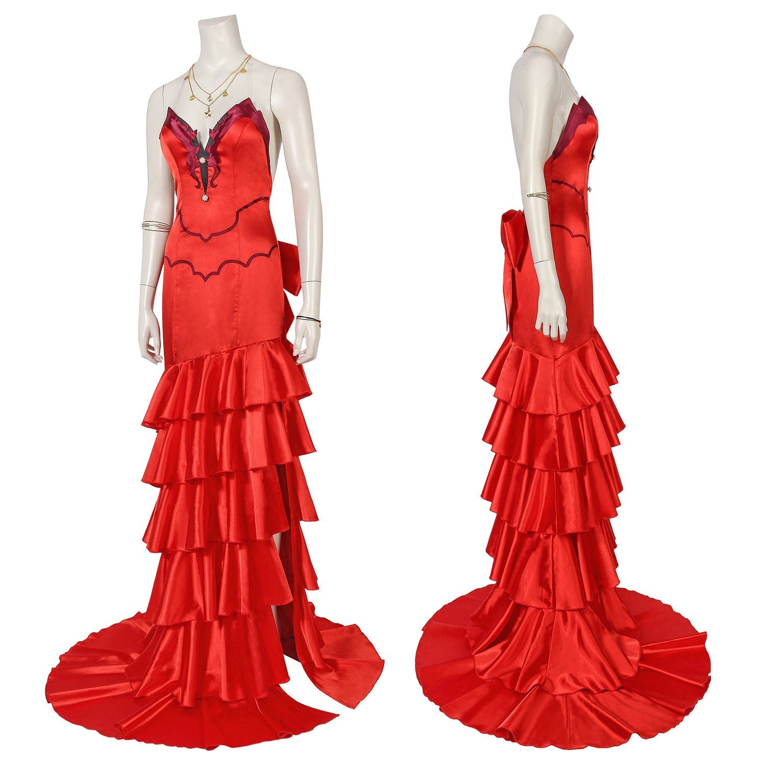 [ylevol] Final Fantasy VII Remake Aerith Gainsborough Aerith Dress Cosplay Costumes