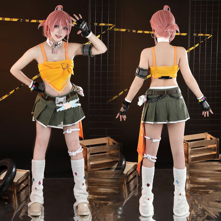 [ylevol] Overwatch 2 X LE SSERAFIM FEARLESS Mercy Cosplay Costumes