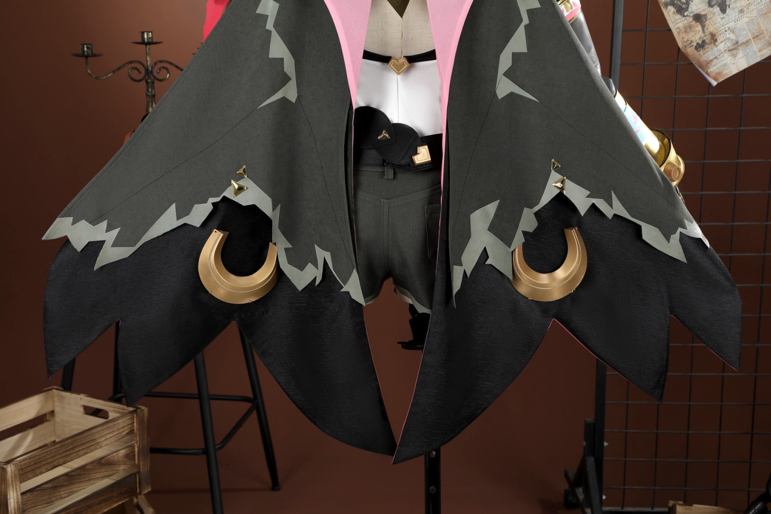 [ylevol] Game Genshin Impact Jahoda Full Set Top Cosplay Costumes