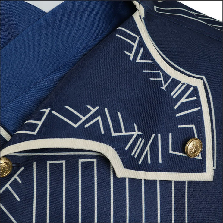 [ylevol] Wicked: For Good Prince Fiyero Navy Blue Suit Cosplay Costumes