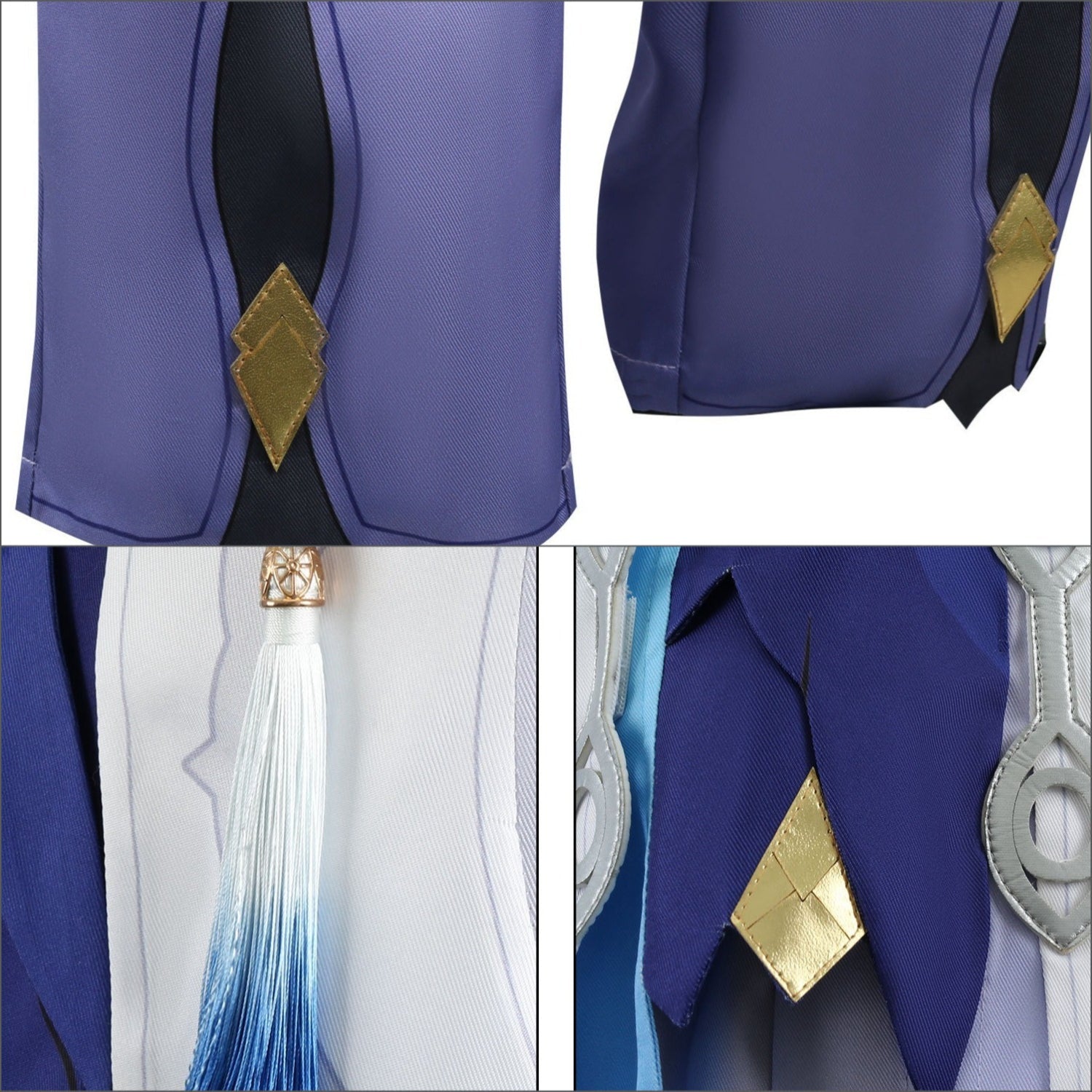 [ylevol] Honkai: Star Rail Sunday White Blue Outfit Carnival Cosplay Costumes