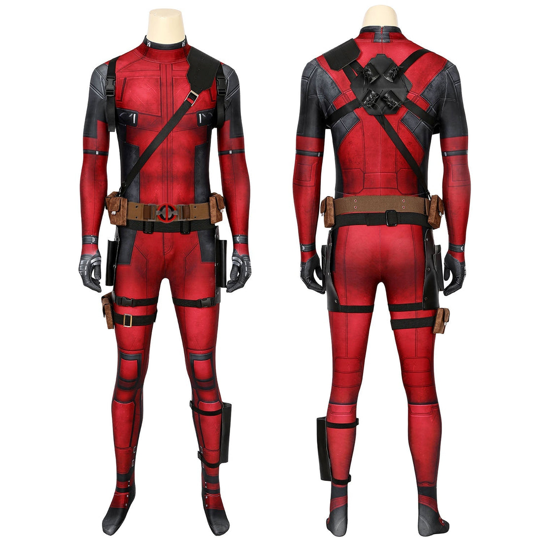 [ylevol] X-men Deadpool Wade Winston Male Jumpsuit Full Set Cosplay Costumes