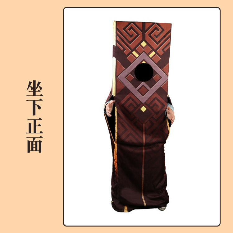 [ylevol] Game Genshin Impact Zhongli Pillar Funny Mascot Suit Costumes