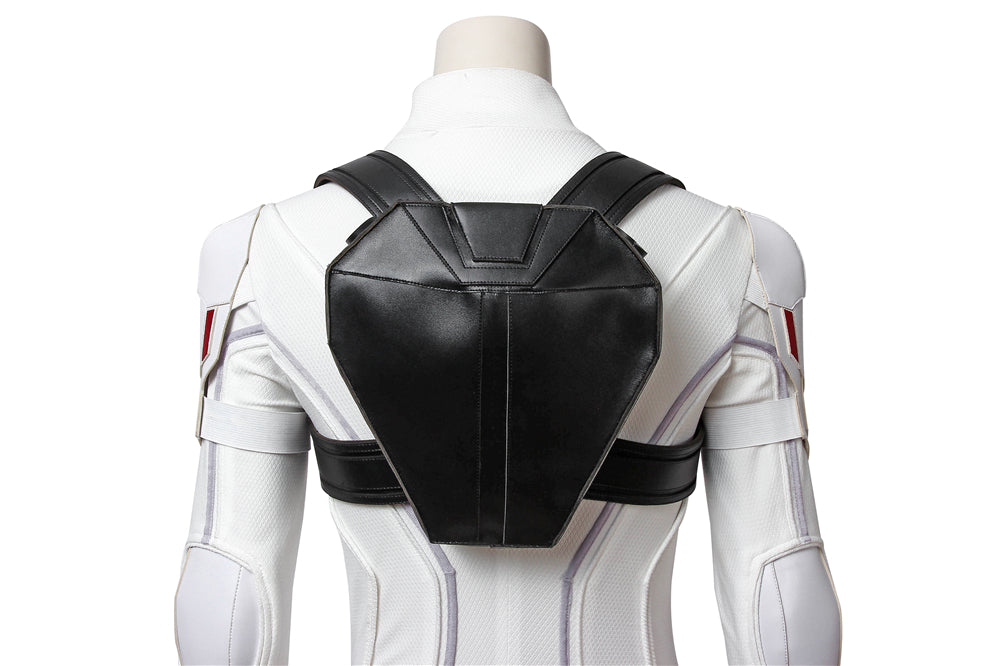 [ylevol] Black Widow Natasha Romanoff White Suit Female Cosplay Costumes