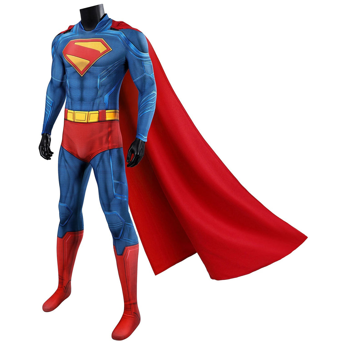 [ylevol] Superman Legacy Clark Kent Male Jumpsuit Cosplay Costumes