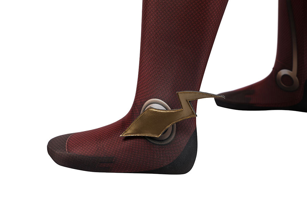 [ylevol] Injustice 2 The Flash Male Jumpsuit with Mask Cosplay Costumes