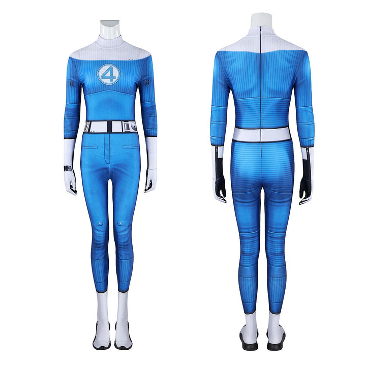 [ylevol] Fantastic Four First Steps Invisible Woman Susan Storm Richards Jumpsuit Costumes