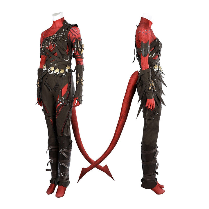 [ylevol] Baldur's Gate 3 Karlach Top Level Full Set Female Cosplay Costumes