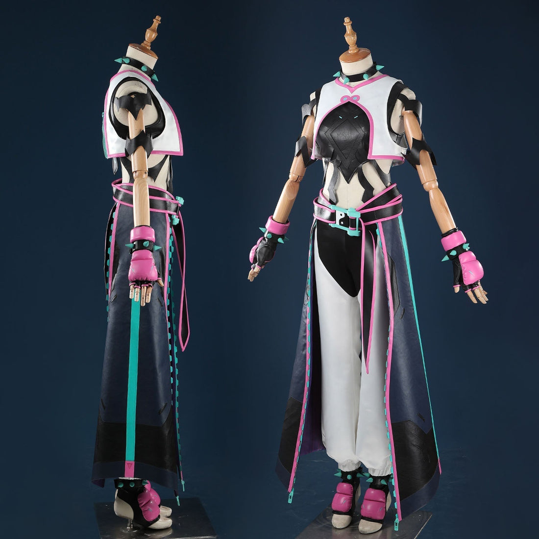 [ylevol] Overwatch 2 X Street Fighter 6 Juri Kiriko Cosplay Costumes