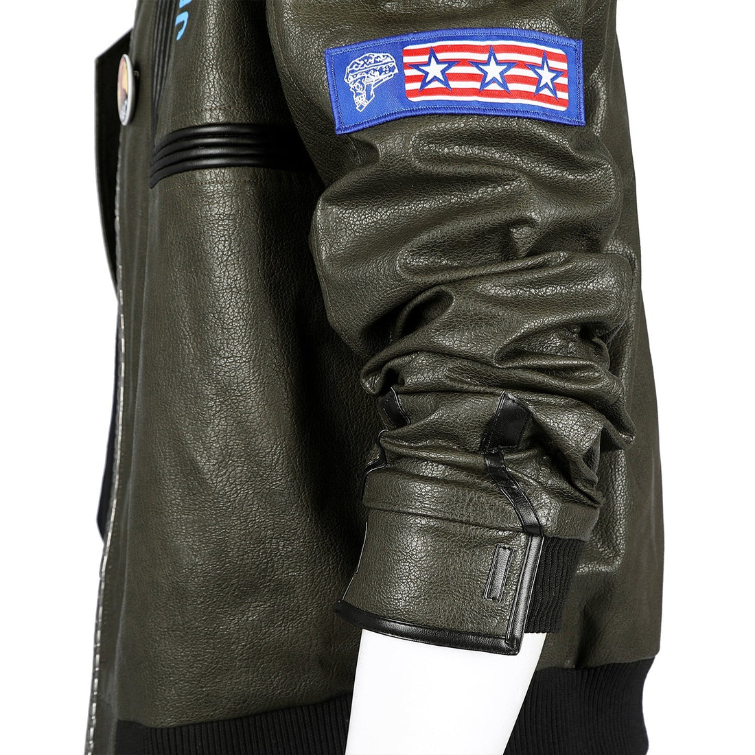 [ylevol] Cyberpunk 2077 V PU Leather Top Level Full Set Cosplay Costumes