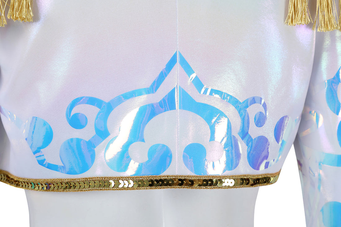 [ylevol] KPop Demon Hunters Mira White Stage Outfit Cosplay Costumes