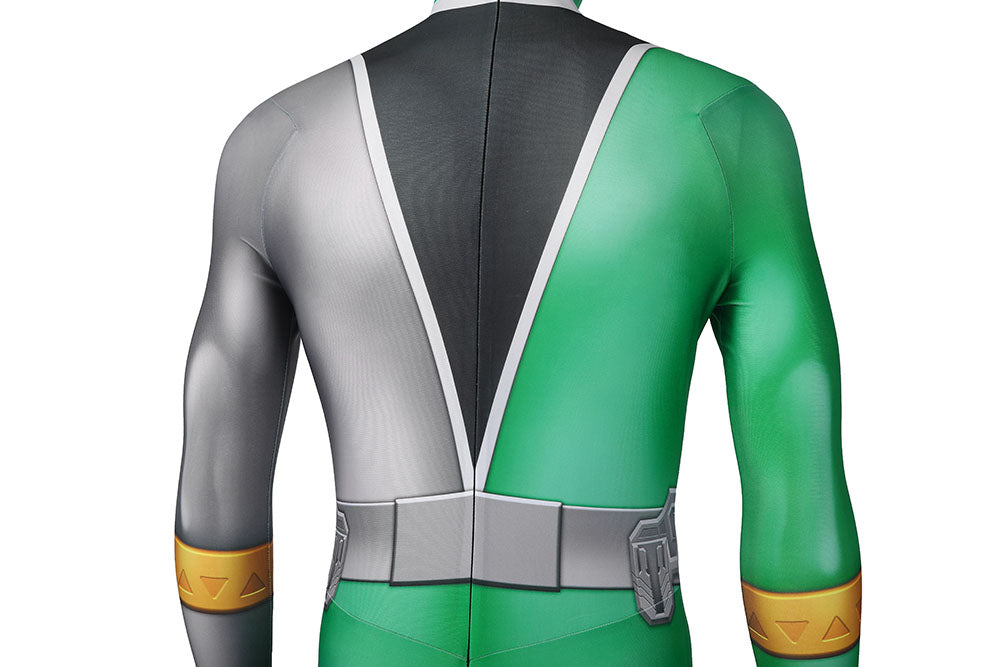 [ylevol] Kishiryu Sentai Ryusoulger Green Solider Male Jumpsuit Cosplay Costumes