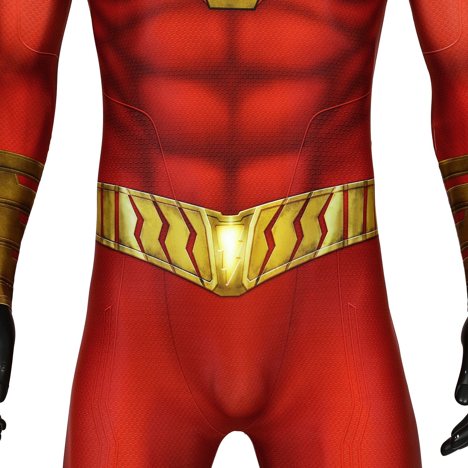 [ylevol] Shazam! Billy Batson Captain Marvel Male Jumpsuit Cosplay Costumes