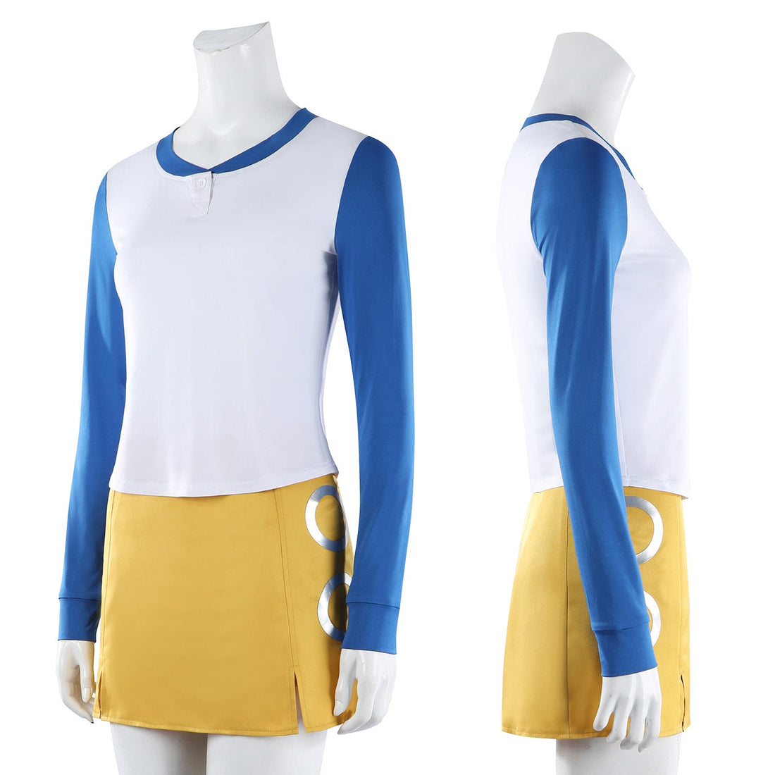 Navigation Live Action Nami One Piece T-shirt Full Set Cosplay Costumes