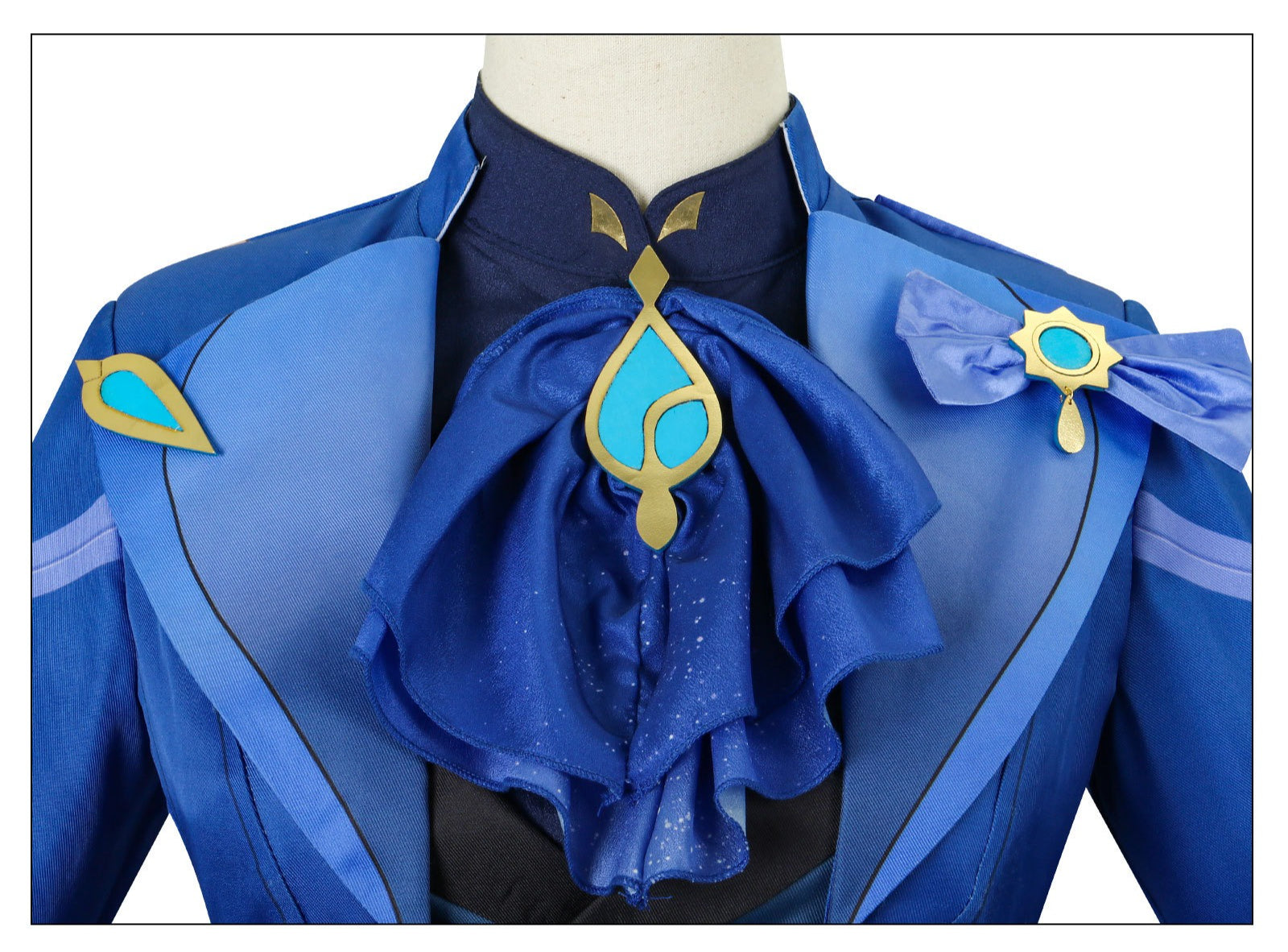 [ylevol] Genshin Impact Focalors Furina de Fontaine Black Cosplay Costumes