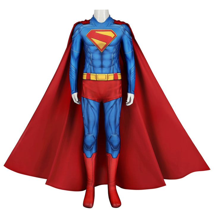 [ylevol] Superman Legacy Clark Kent Kids Jumpsuit Cosplay Costumes