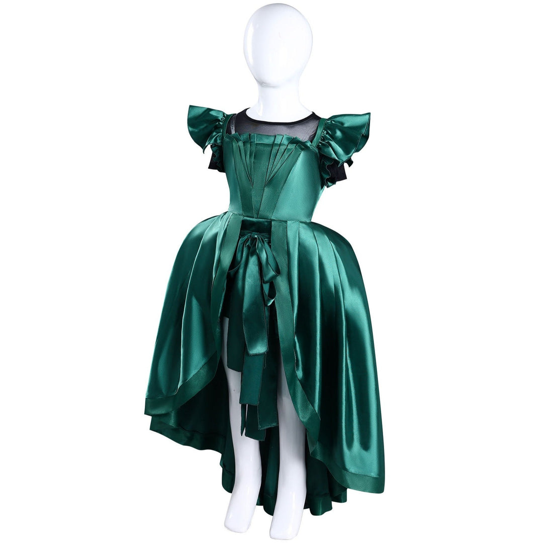 [ylevol] Wednesday 2 Addams Agnes Nevermore Academy Dance Dress Adult Kids Costumes