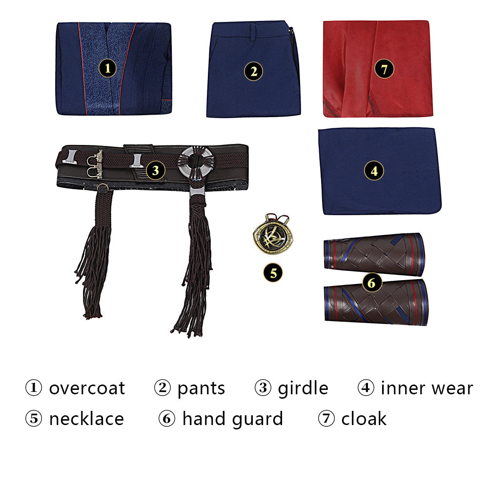 [ylevol] Doctor Strange in the Multiverse of Madness Stephen Strange Cosplay Costumes